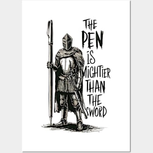 The Pen is Mightier Than The Sword. Posters and Art